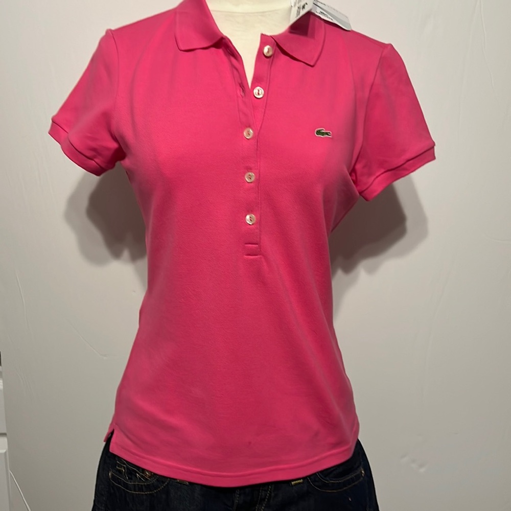 Lacoste pique stretch sz 8